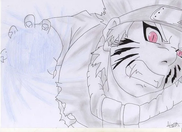 Naruto rasengan dibujo - Imagui