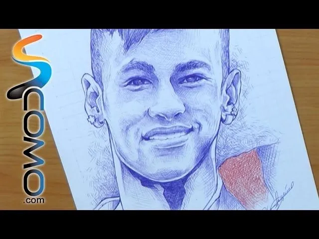 Dibujar a Neymar - Draw Neymar - YouTube