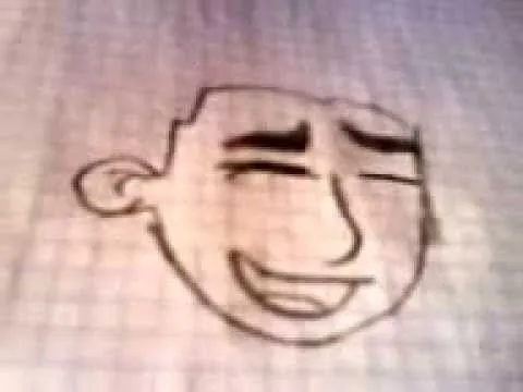 como dibujar a un niño riendo - YouTube