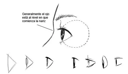 Como dibujar ojos anime y humanos parte 2 - Taringa!