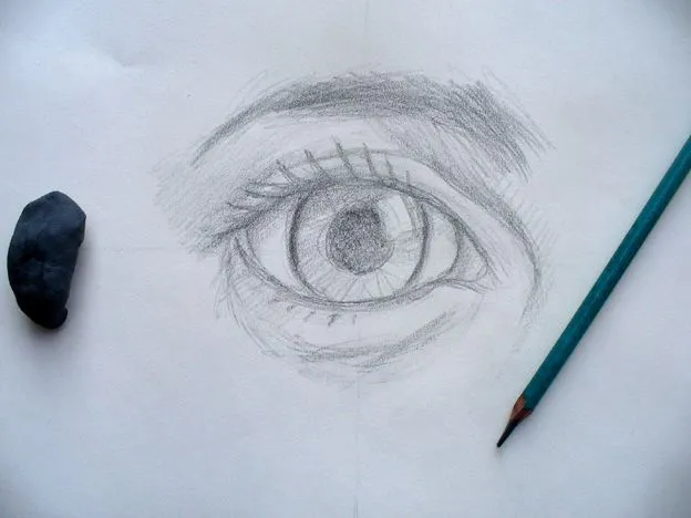 El Taller de Miguel Angel: COMO DIBUJAR EL OJO HUMANO El Taller de Miguel Angel: COMO DIBUJAR EL OJO HUMANO