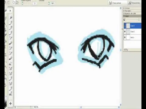 como dibujar ojos sencillos, anime - YouTube como dibujar ojos sencillos, anime - YouTube