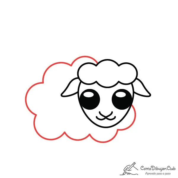 Cómo dibujar una Oveja Kawaii ✍ | COMODIBUJAR.CLUB Cómo dibujar una Oveja Kawaii ✍ | COMODIBUJAR.CLUB