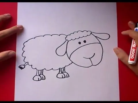 Como dibujar una oveja paso a paso | How to draw a sheep - YouTube Como dibujar una oveja paso a paso | How to draw a sheep - YouTube