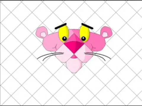 Como dibujar a la pantera rosa - YouTube