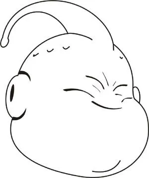 Majin boo de Dragon Ball - Tutoriales de Como dibujar a en ...