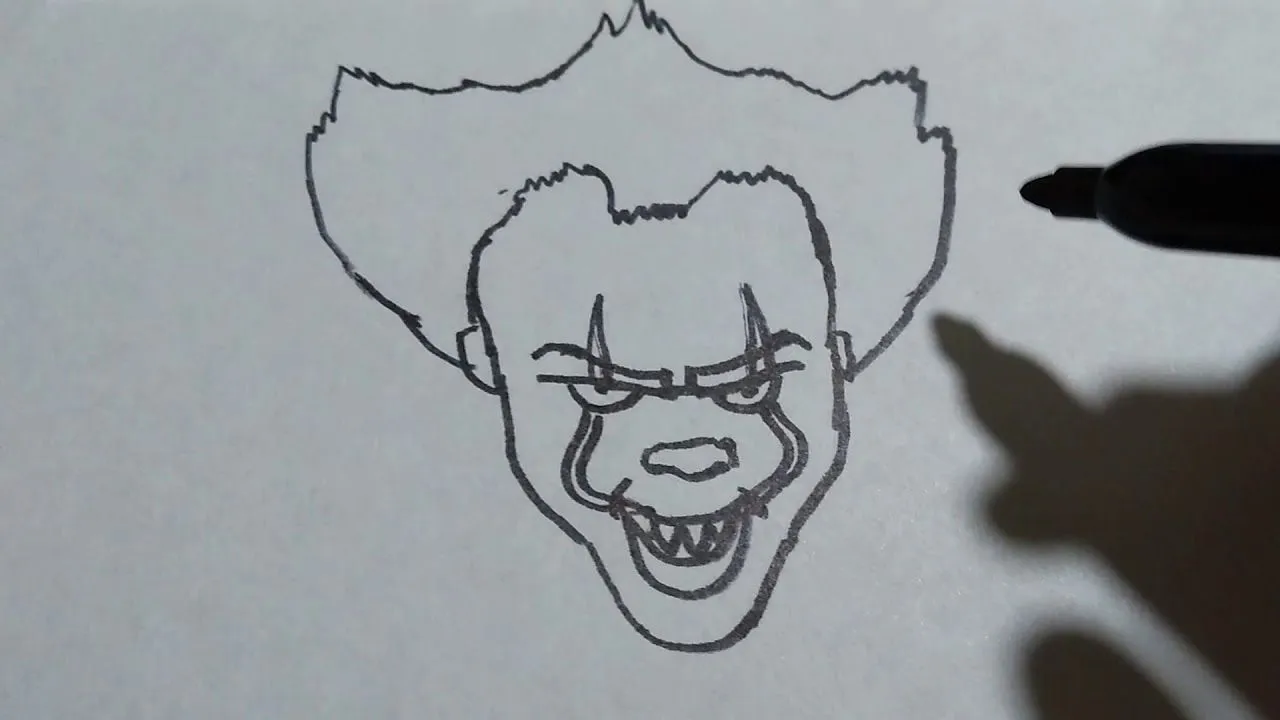 Cómo dibujar Un Payaso Diabólico 】 Paso a Paso Muy Fácil 2023 - Dibuja Fácil Cómo dibujar Un Payaso Diabólico 】 Paso a Paso Muy Fácil 2023 - Dibuja Fácil