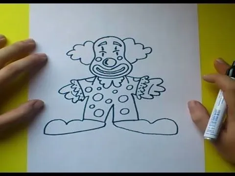 Como dibujar un payaso paso a paso 4 | How to draw a clown 4 - YouTube Como dibujar un payaso paso a paso 4 | How to draw a clown 4 - YouTube