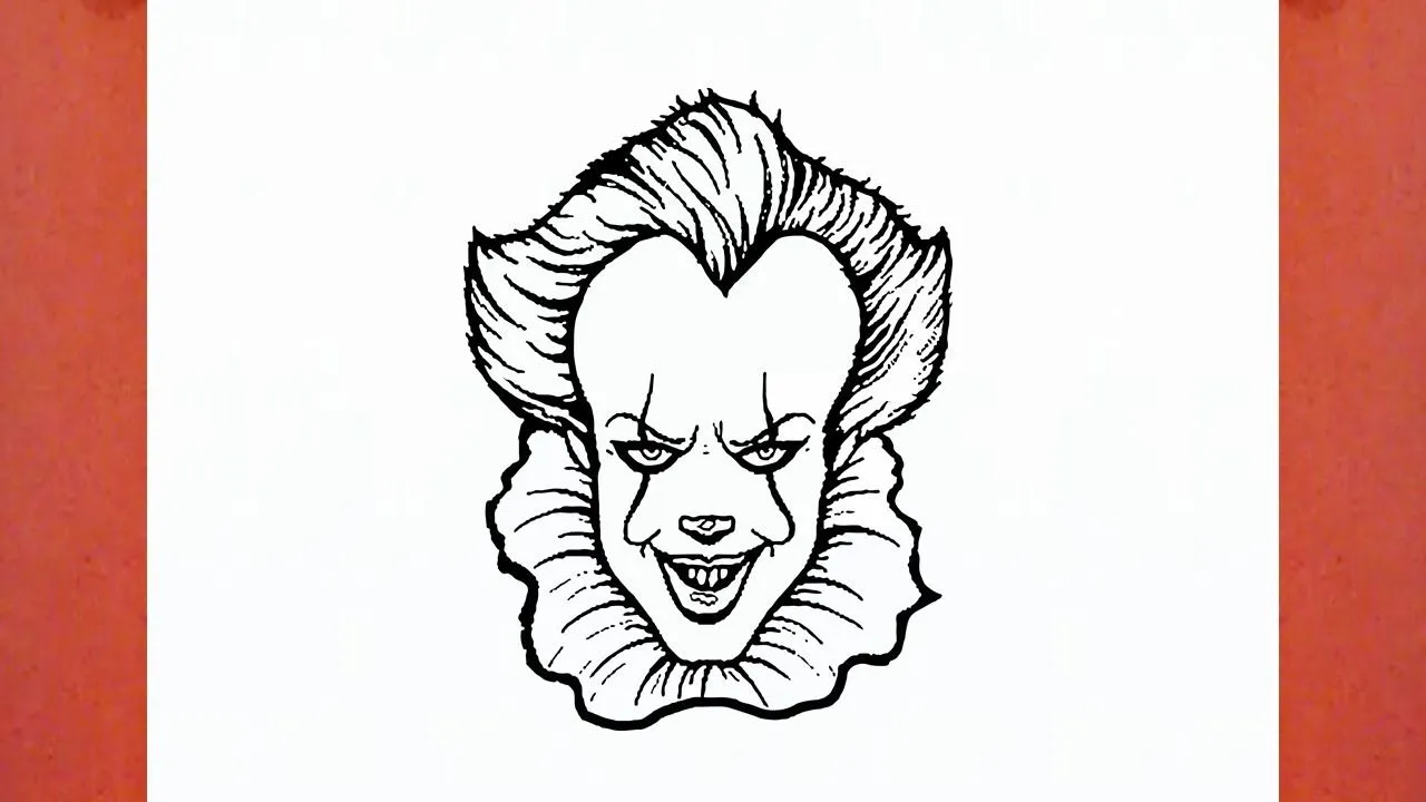 COMO DIBUJAR AL PAYASO PENNYWISE DE IT (ESO) - YouTube COMO DIBUJAR AL PAYASO PENNYWISE DE IT (ESO) - YouTube