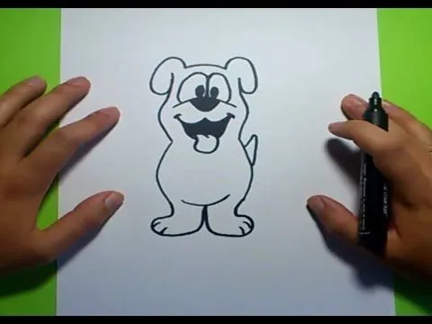 Como dibujar un perro paso a paso 19 | How to draw a dog 19 - YouTube