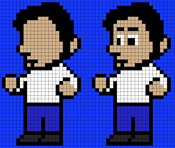 Como dibujar una persona estilo «8 bits» | Emezeta