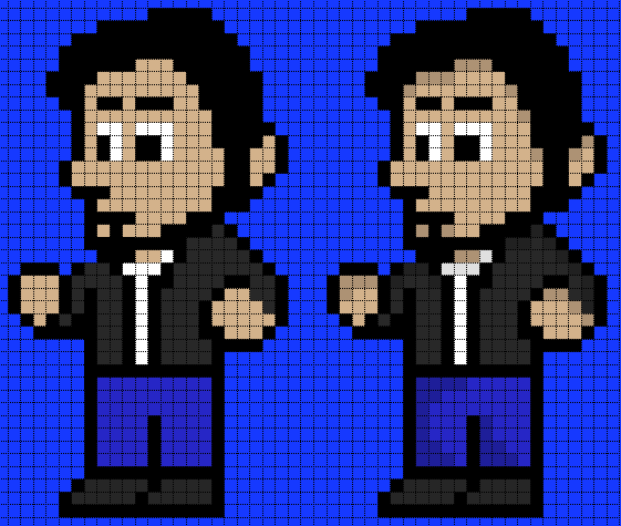 Como dibujar una persona estilo «8 bits» | Emezeta