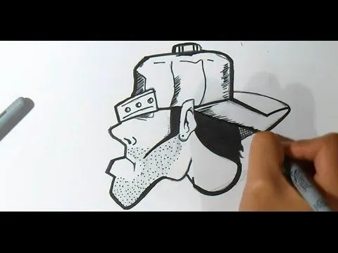 cómo dibujar un personaje Rapero con gorra | Wizard art - by ... cómo dibujar un personaje Rapero con gorra | Wizard art - by ...