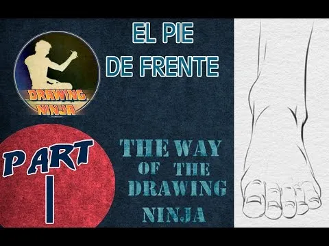 COMO DIBUJAR UN PIE DE FRENTE PASO A PASO - YouTube COMO DIBUJAR UN PIE DE FRENTE PASO A PASO - YouTube