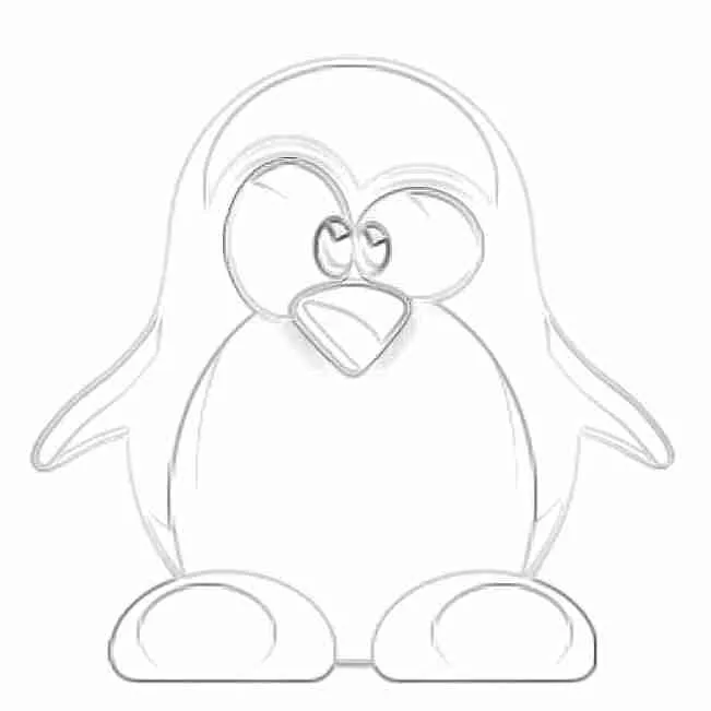Dibujar pingüinos