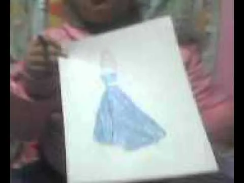 como dibujar y pintar a una barbie - YouTube