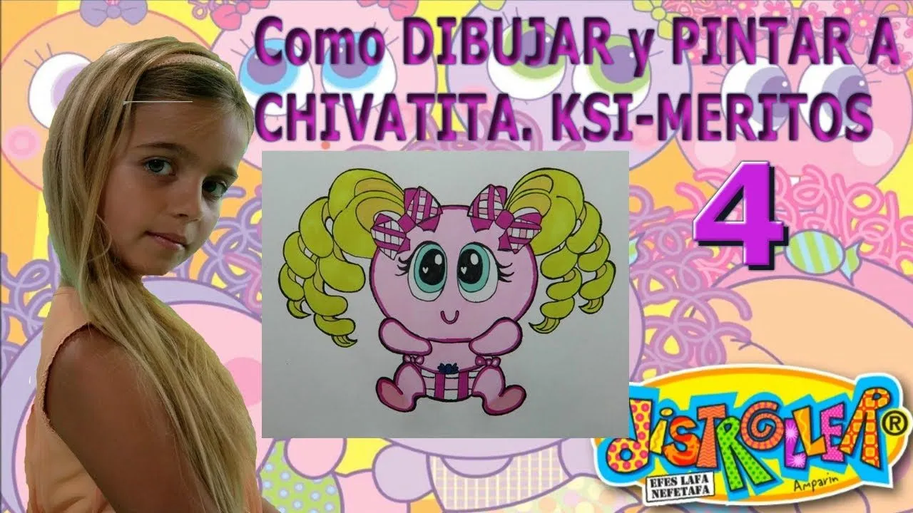 Como DIBUJAR y PINTAR: A CHIVATITA. KSI-MERITOS. - YouTube Como DIBUJAR y PINTAR: A CHIVATITA. KSI-MERITOS. - YouTube