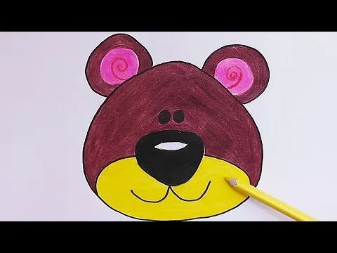 Como dibujar y pintar Rostro de Oso - How to draw and paint Face ... Como dibujar y pintar Rostro de Oso - How to draw and paint Face ...