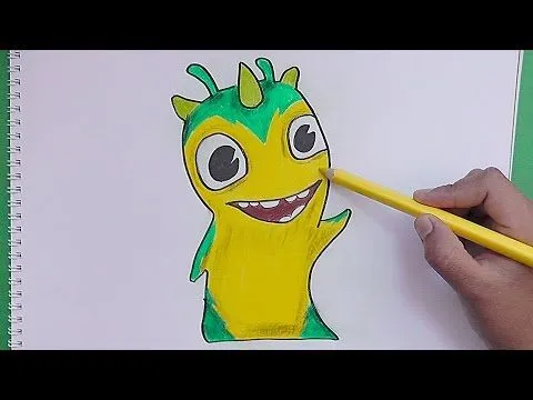 Como dibujar y pintar a Slugterra Geoshard (Bajoterra) - How to ...