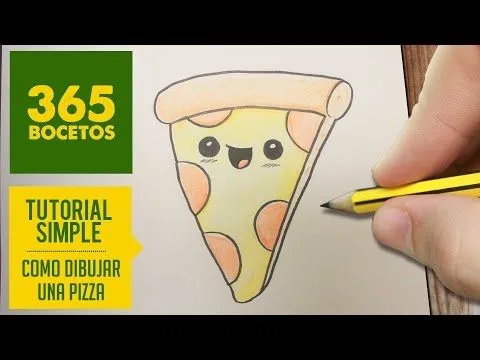 COMO DIBUJAR UNA PIZZA KAWAII PASO A PASO - Dibujos kawaii faciles ... COMO DIBUJAR UNA PIZZA KAWAII PASO A PASO - Dibujos kawaii faciles ...
