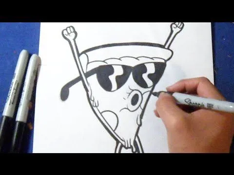 Cómo dibujar a Pizza Steve - "Uncle Grandpa" | How to draw Pizza ... Cómo dibujar a Pizza Steve - "Uncle Grandpa" | How to draw Pizza ...