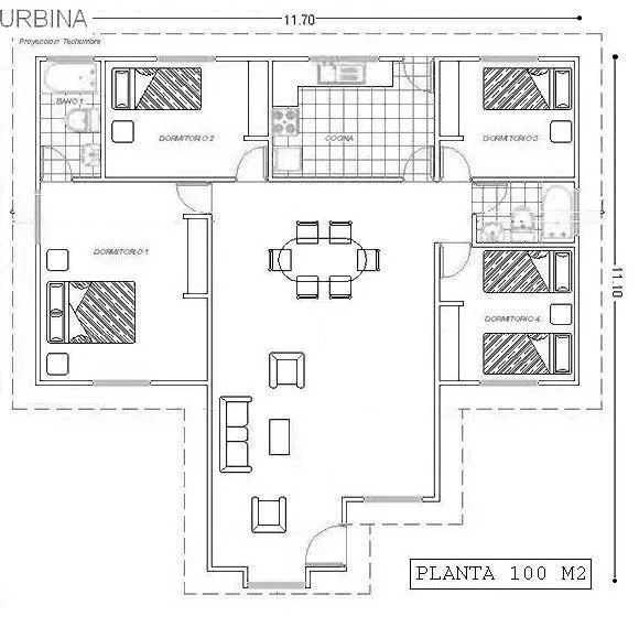 Dibujar planos de casas - Imagui