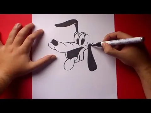 Como dibujar a Pluto paso a paso | How to draw Pluto - YouTube