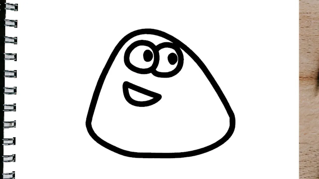 Como dibujar a POU fnf mod - Friday Night funkin - YouTube Como dibujar a POU fnf mod - Friday Night funkin - YouTube
