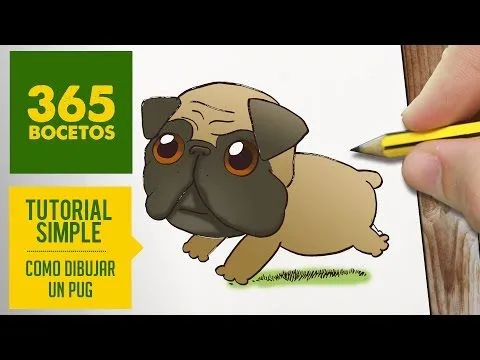 COMO DIBUJAR UN PUG KAWAII PASO A PASO - Dibujos kawaii faciles ... COMO DIBUJAR UN PUG KAWAII PASO A PASO - Dibujos kawaii faciles ...