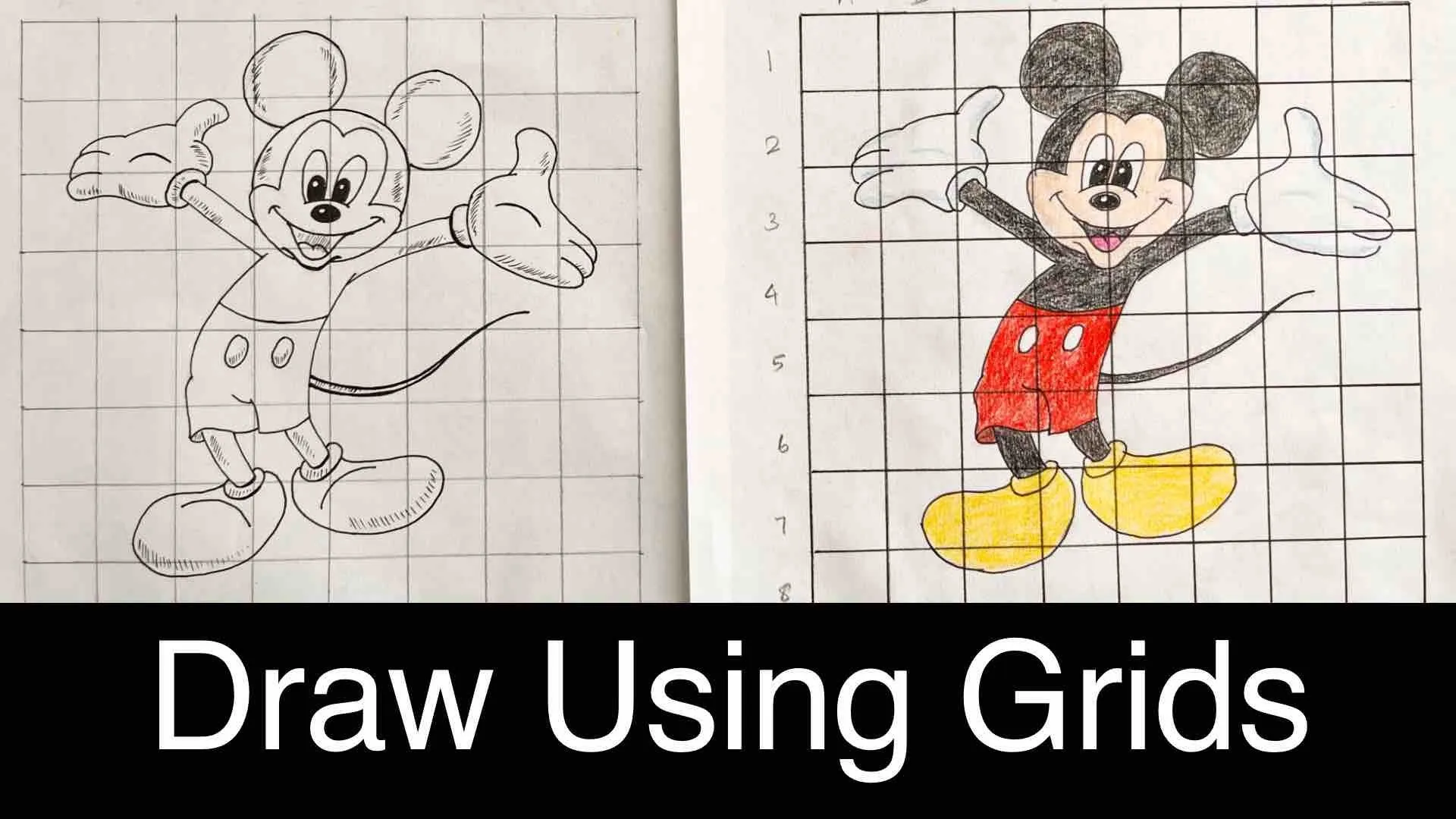 Cómo dibujar en rejillas - lección de dibujo para niños | Abinaya Sindhu | Skillshare Cómo dibujar en rejillas - lección de dibujo para niños | Abinaya Sindhu | Skillshare