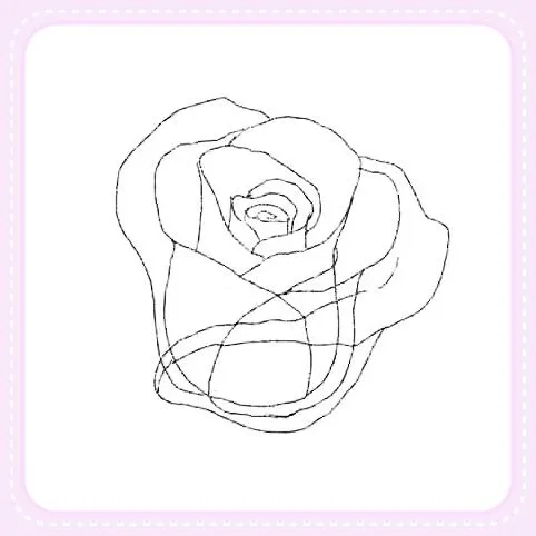 Como dibujar una rosa para manualidades | Solountip. Como dibujar una rosa para manualidades | Solountip.