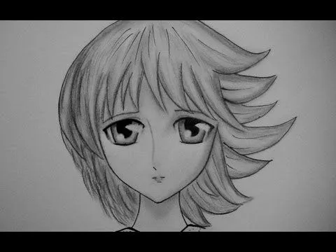 COMO DIBUJAR UN ROSTRO MANGA / DIBUJAR ROSTRO MANGA DE MUJER - YouTube