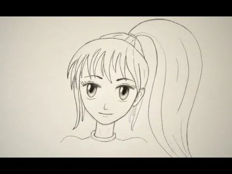 Cómo dibujar un rostro manga femenino fácilmente - Arte Divierte ...