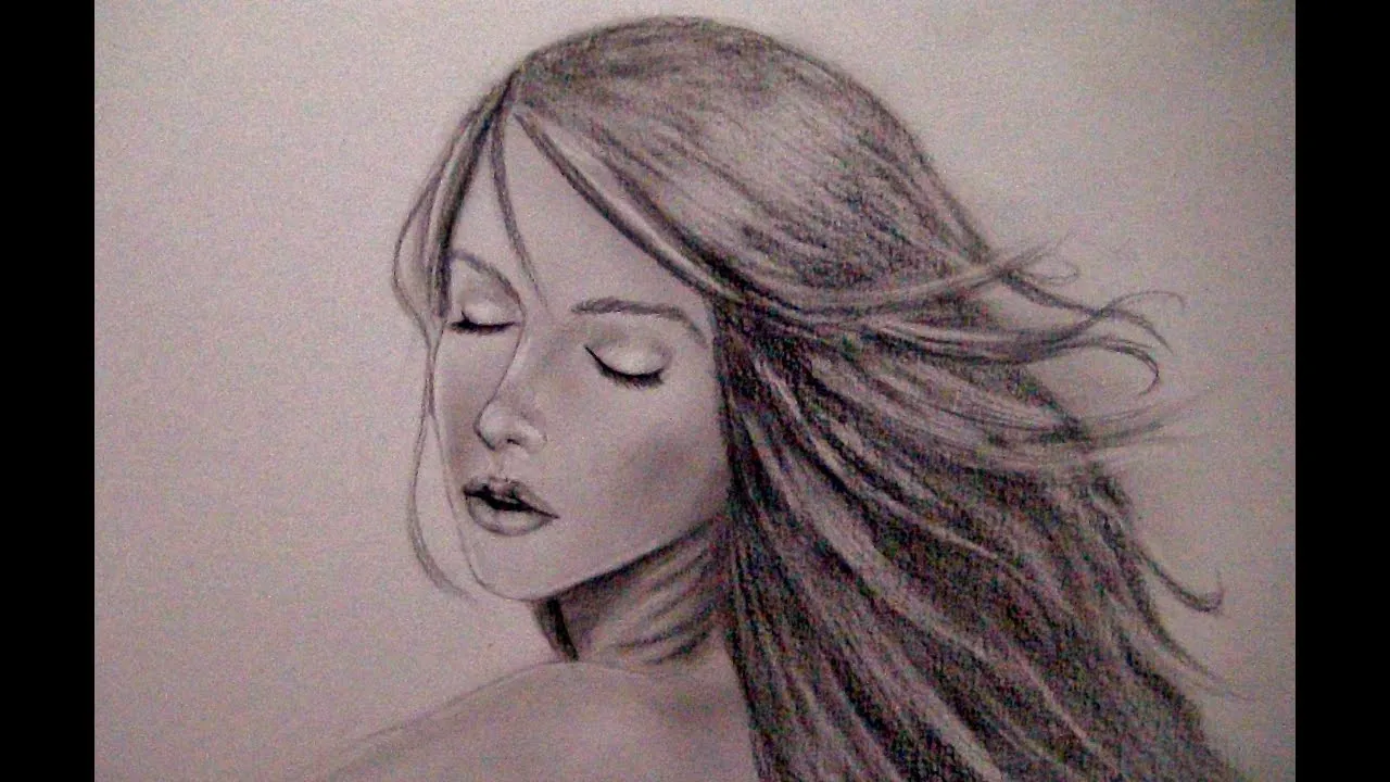 COMO DIBUJAR UN ROSTRO SENSUAL DE MUJER (TUTORIAL PASO A PASO ...