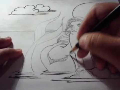 Como dibujar una sirena - Youtube Downloader mp3 Como dibujar una sirena - Youtube Downloader mp3