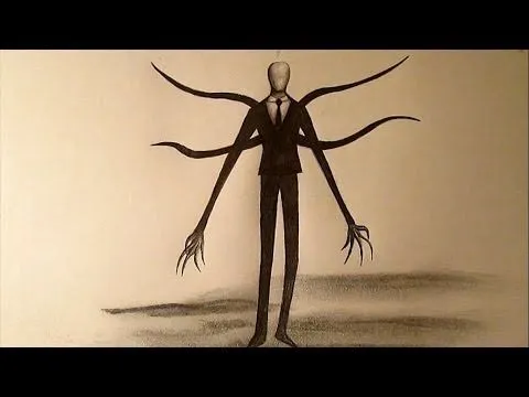 Cómo dibujar a Slenderman a lápiz paso a paso, how to draw ... Cómo dibujar a Slenderman a lápiz paso a paso, how to draw ...