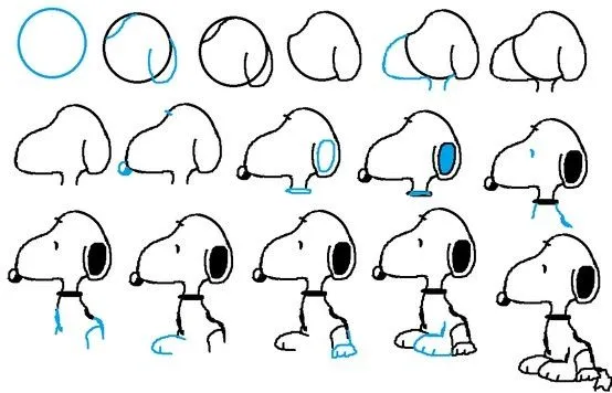 Como dibujar a Snoopy | Aprendiendo a dibujar | Pinterest | Snoopy Como dibujar a Snoopy | Aprendiendo a dibujar | Pinterest | Snoopy