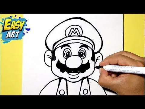 como dibujar a super mario bros - how to draw super mario bros ...