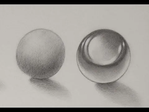 Cómo dibujar texturas: Dibujando esferas - Arte Divierte - YouTube