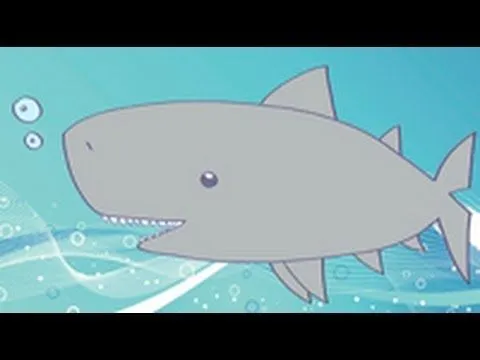 Cómo dibujar un tiburon. Dibujos infantiles - YouTube Cómo dibujar un tiburon. Dibujos infantiles - YouTube