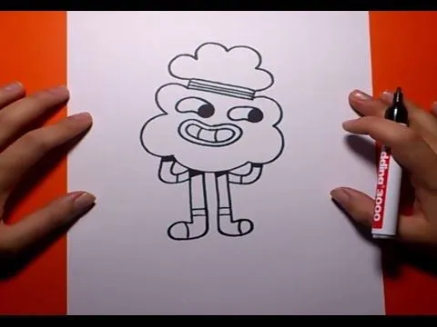 Como dibujar a Tobias paso a paso - El asombroso mundo de Gumball ... Como dibujar a Tobias paso a paso - El asombroso mundo de Gumball ...