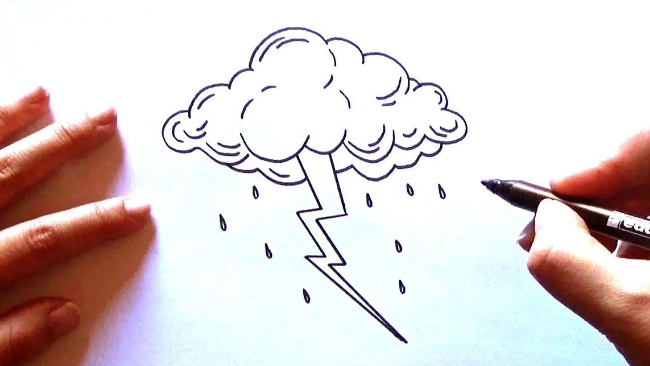 Cómo dibujar una TORMENTA - Dibujo de una tormenta - YouTube Cómo dibujar una TORMENTA - Dibujo de una tormenta - YouTube