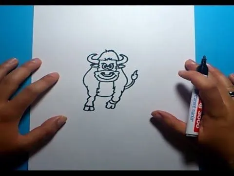 Como dibujar un toro paso a paso | How to draw a bull - YouTube Como dibujar un toro paso a paso | How to draw a bull - YouTube