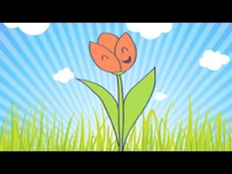 Cómo dibujar un tulipan - YouTube