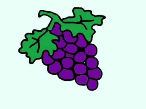 Como dibujar uvas - YouTube