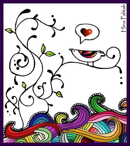 Dibujo pajarito - Imagui