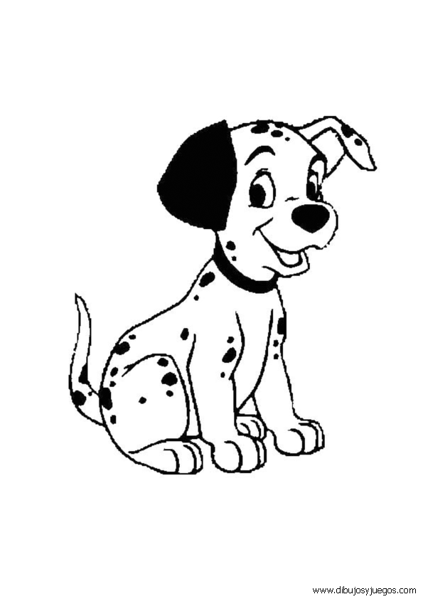 dibujo-101-dalmatas-disney-008 | Dibujos y juegos, para pintar y ...