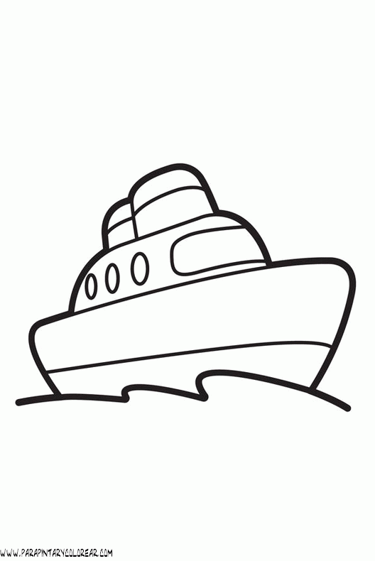 Barcos animados para colorear - Imagui