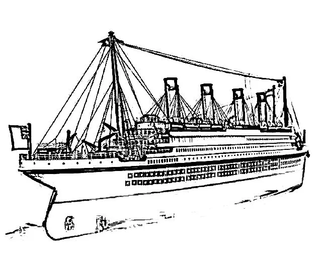 Dibujo 17 de Barcos para colorear