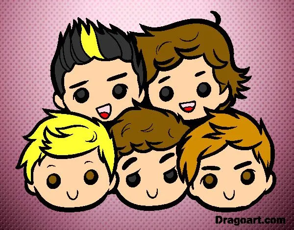 Dibujo de 1D pintado por Mariana098 en Dibujos.net el día 08-12-12 ... Dibujo de 1D pintado por Mariana098 en Dibujos.net el día 08-12-12 ...